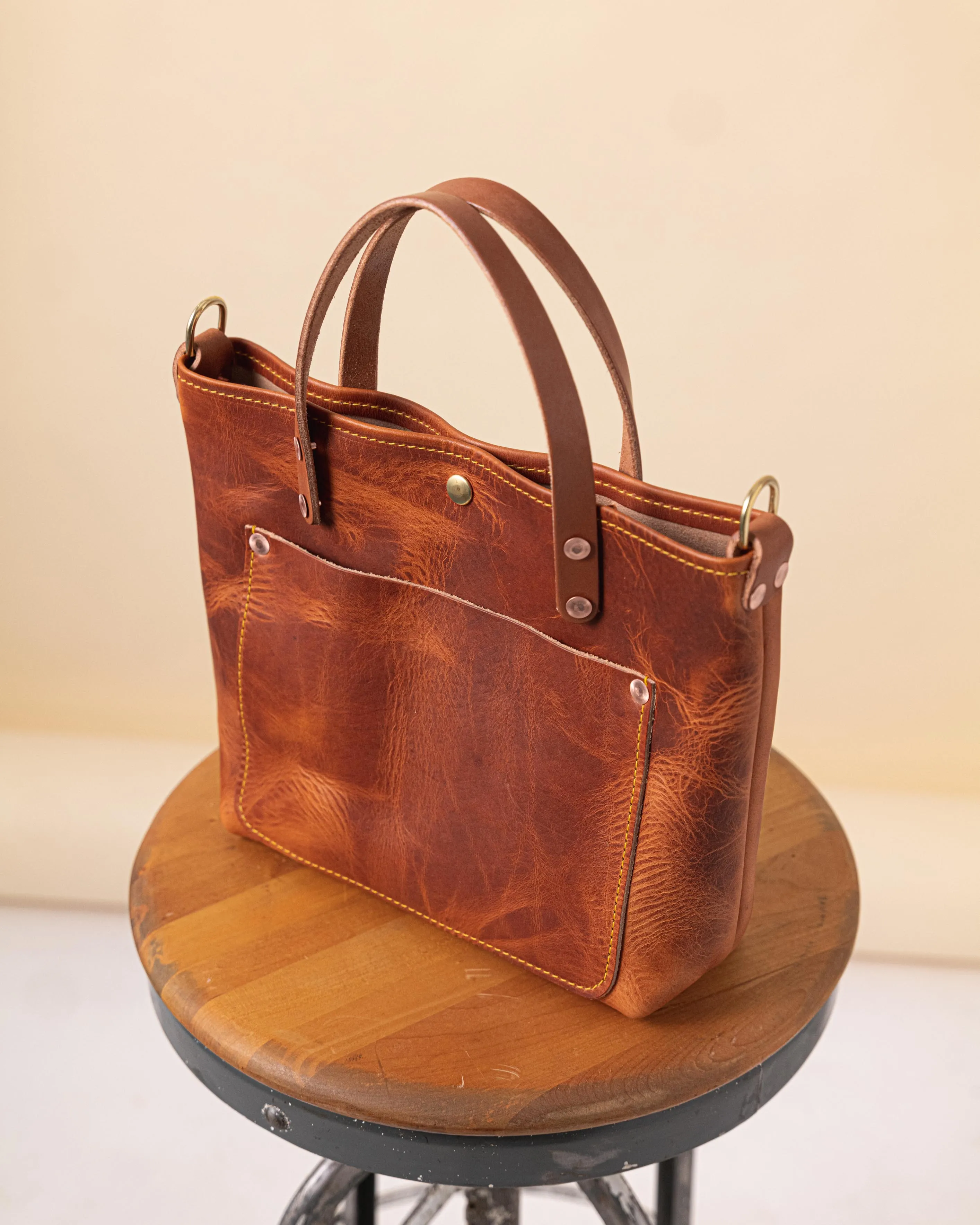 English Tan Dublin Mini Travel Tote