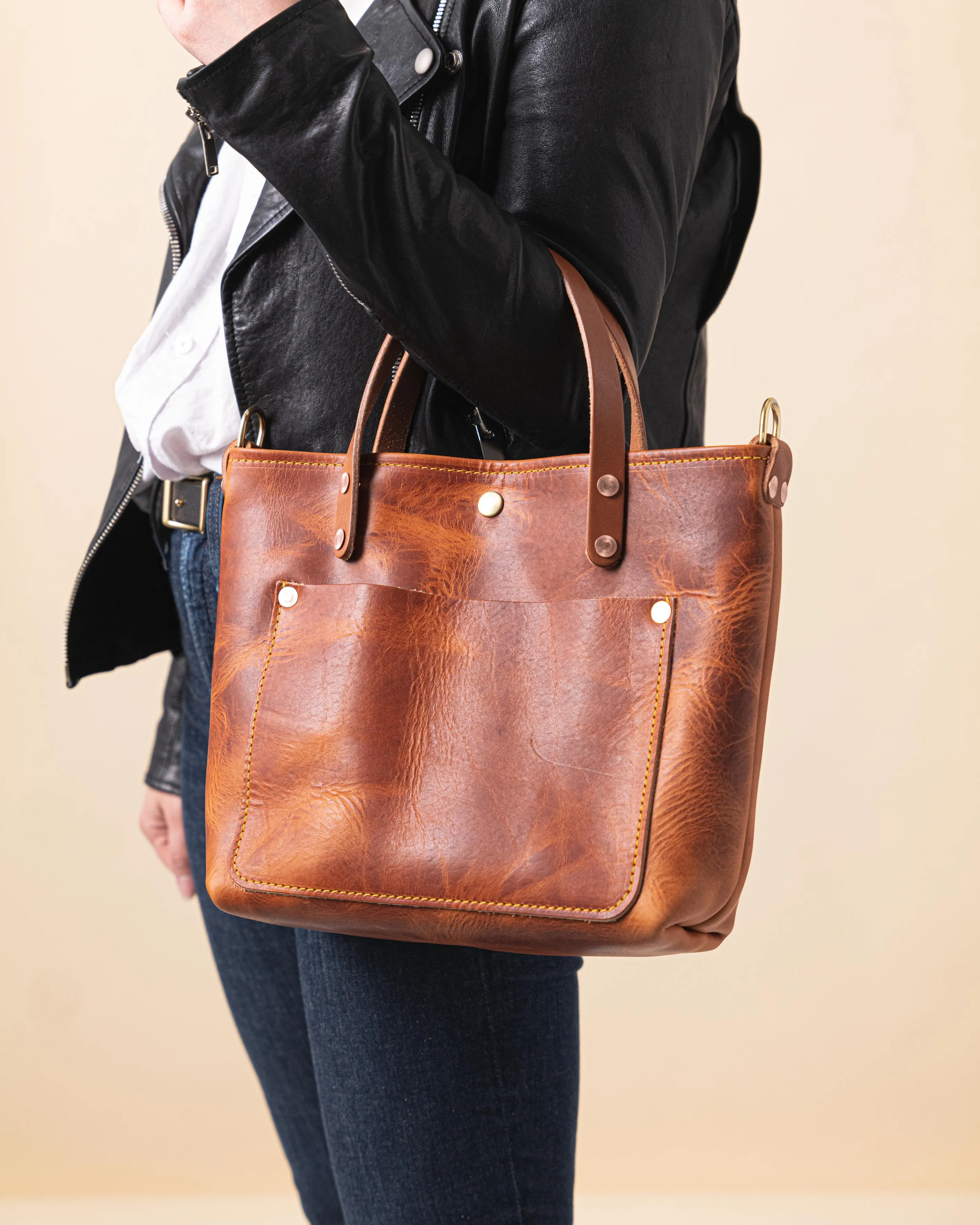 English Tan Dublin Mini Travel Tote