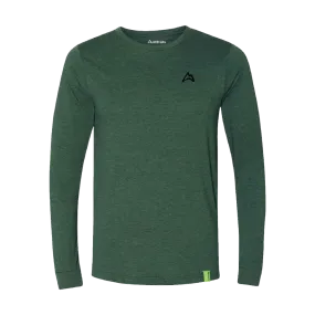 Everyday Explorer Long Sleeve Tee - Heather Forest