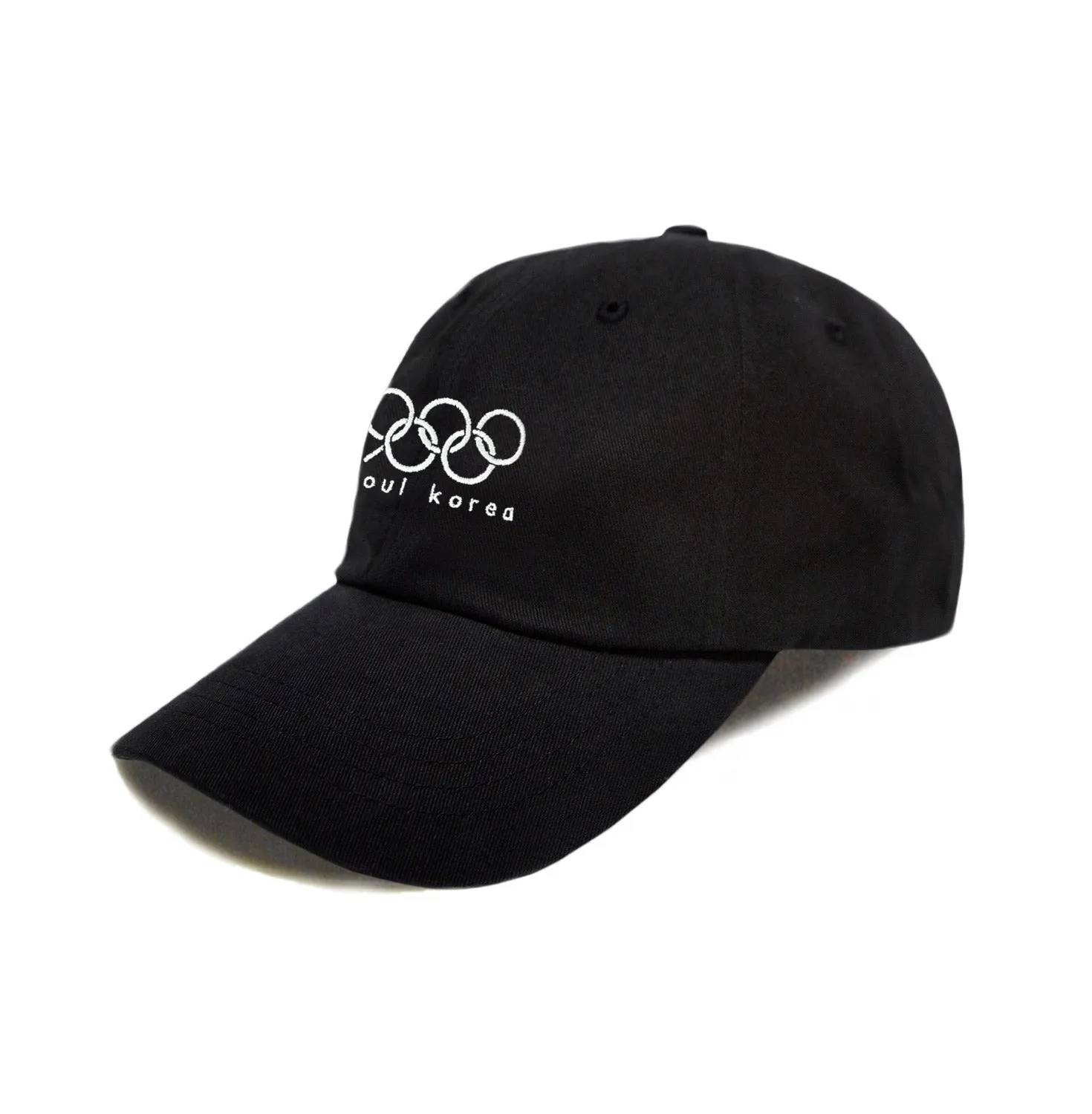 FIVE RINGS OF '88 DAD HAT (BLACK)