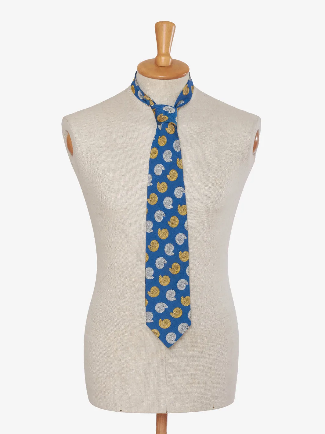 Fornasetti Silk Tie with Heart Print