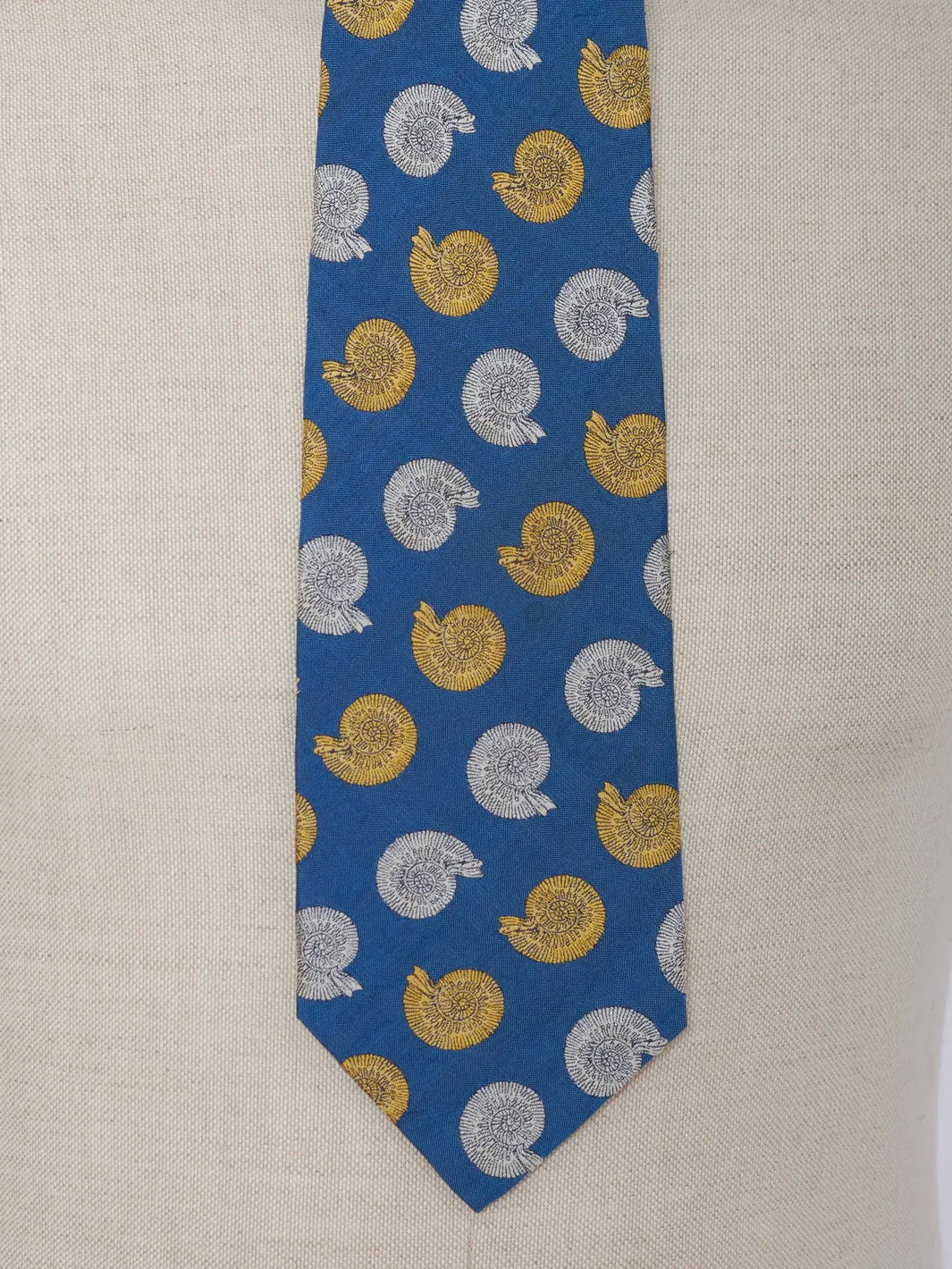 Fornasetti Silk Tie with Heart Print