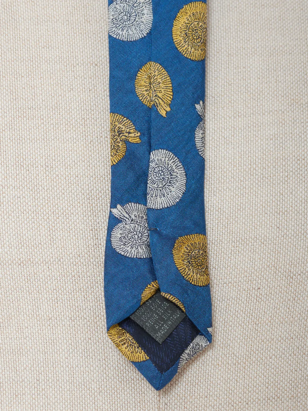 Fornasetti Silk Tie with Heart Print