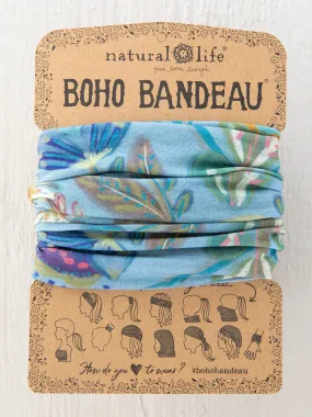 Full Boho Bandeau® Headband - Mandala Folk Garden