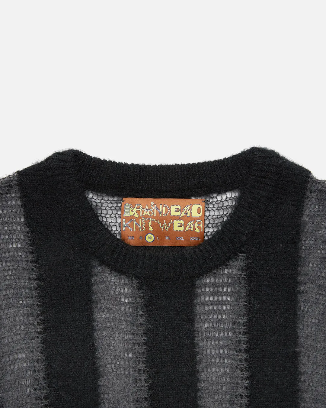 Fuzzy Threadbare Sweater - Black