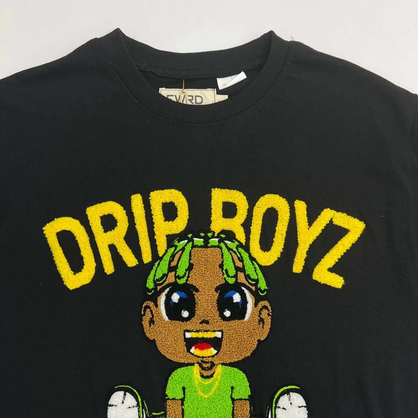 FWRD Drop Boyz Patch Graphic T-Shirt - Black