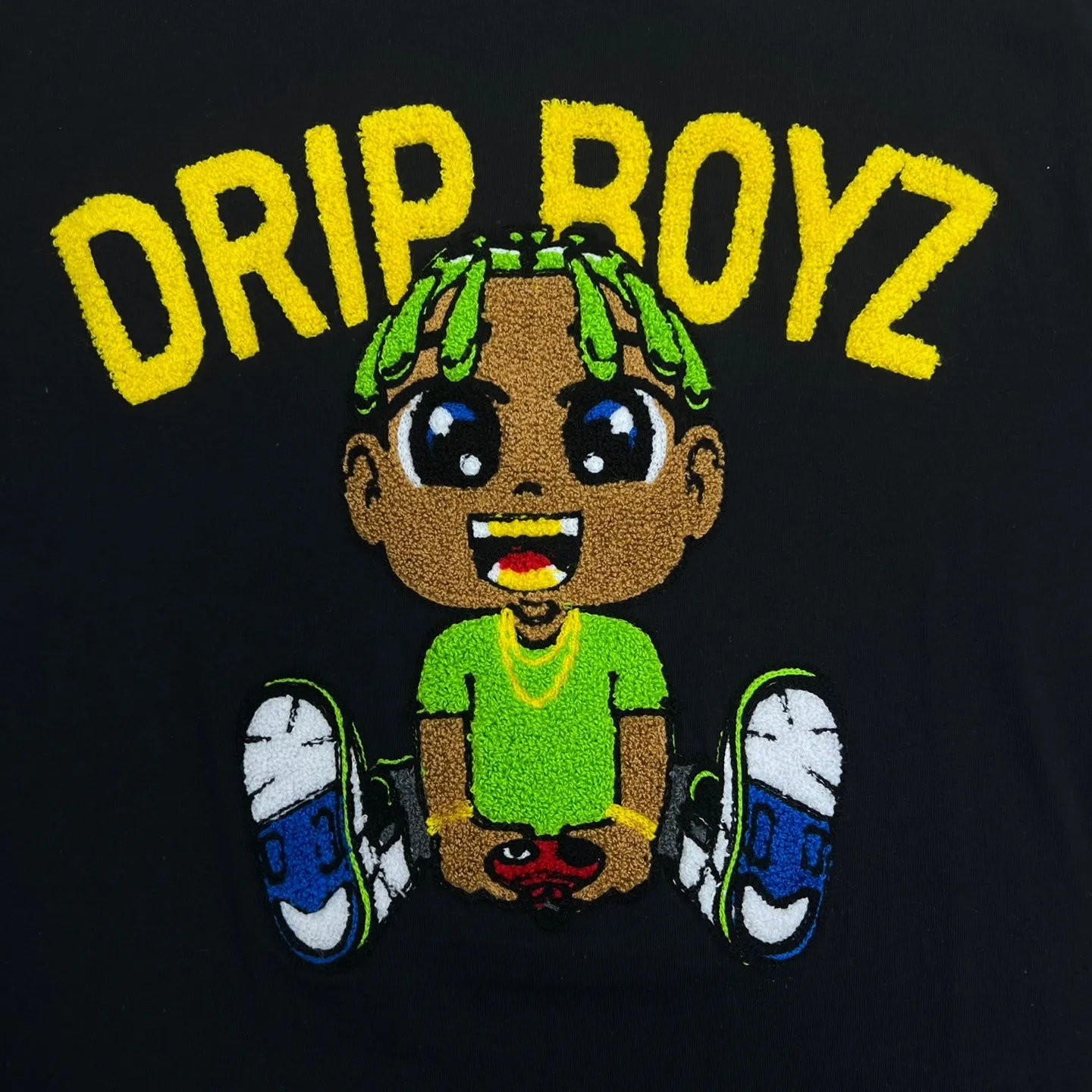 FWRD Drop Boyz Patch Graphic T-Shirt - Black