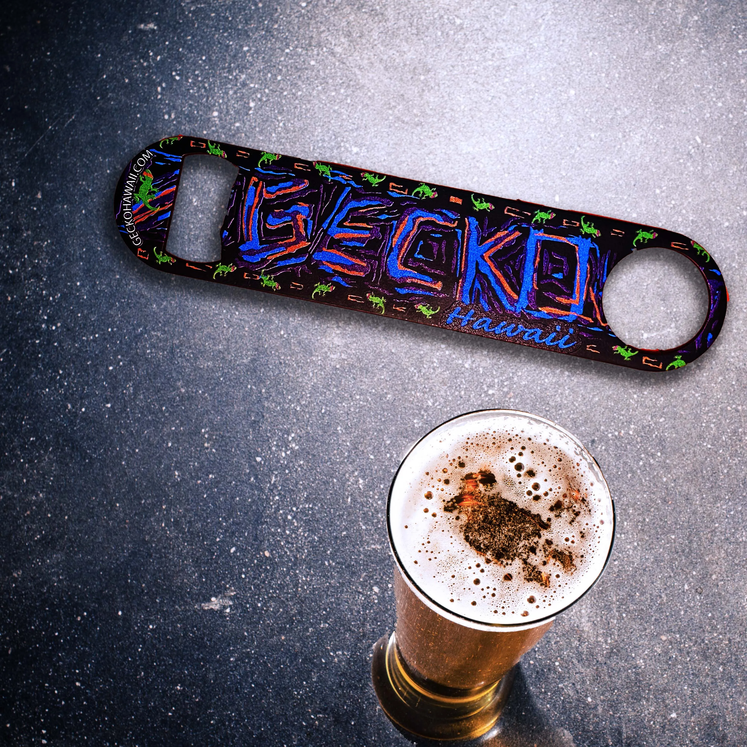 Gecko Hawaii "Bar Top" Bottle Opener