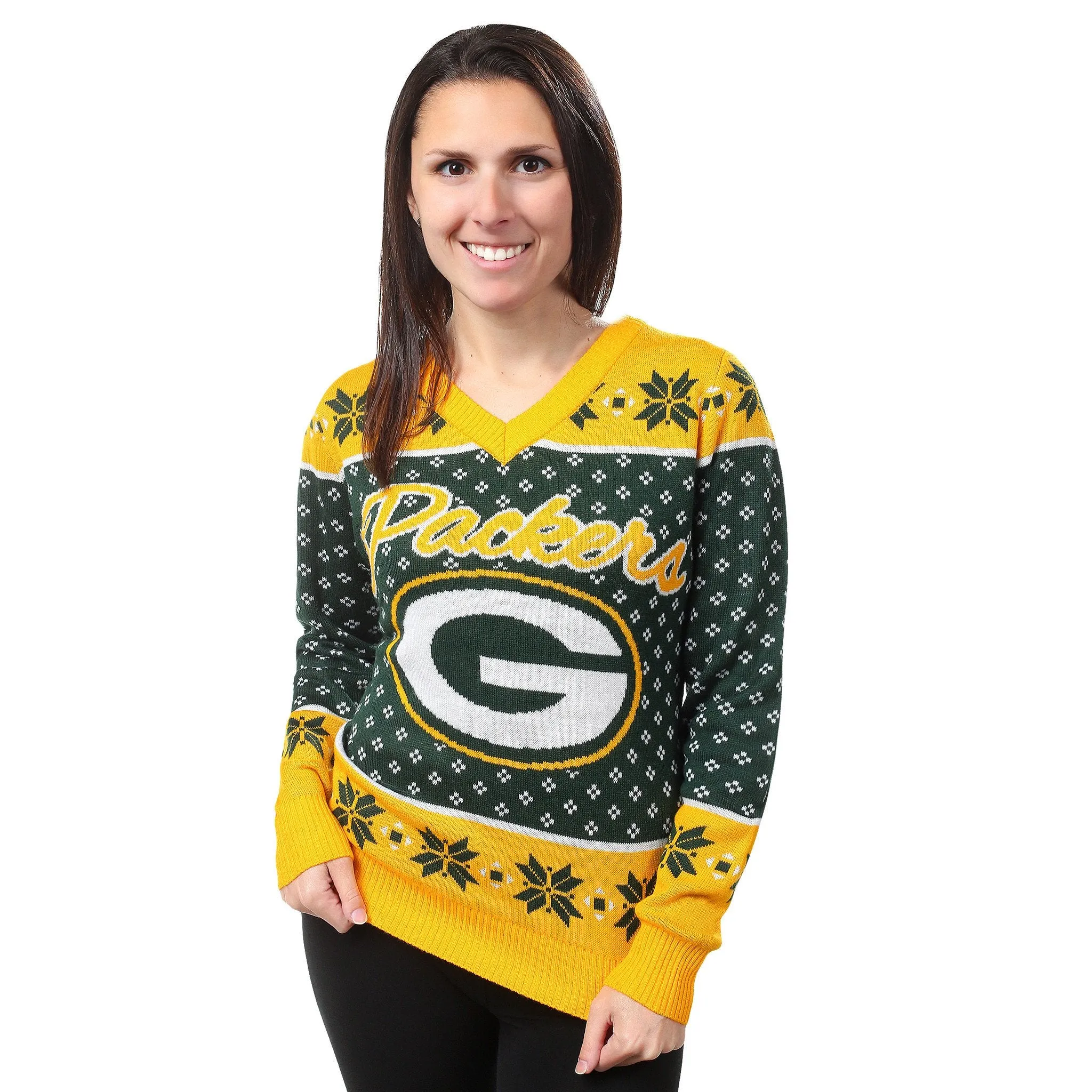 Green Bay Packers Womens Christmas Sweater