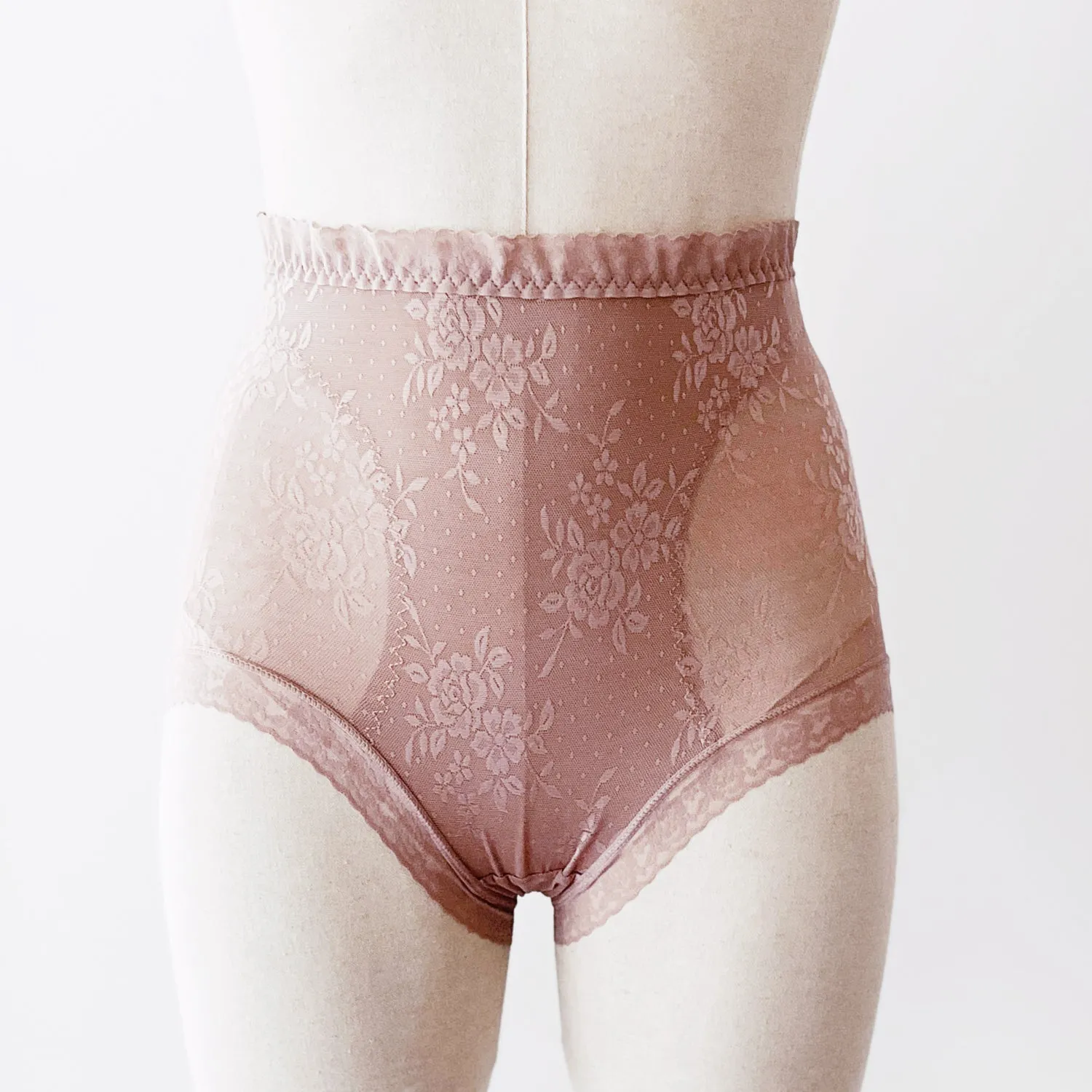 High waist floral lace women's brief | Lace underwear