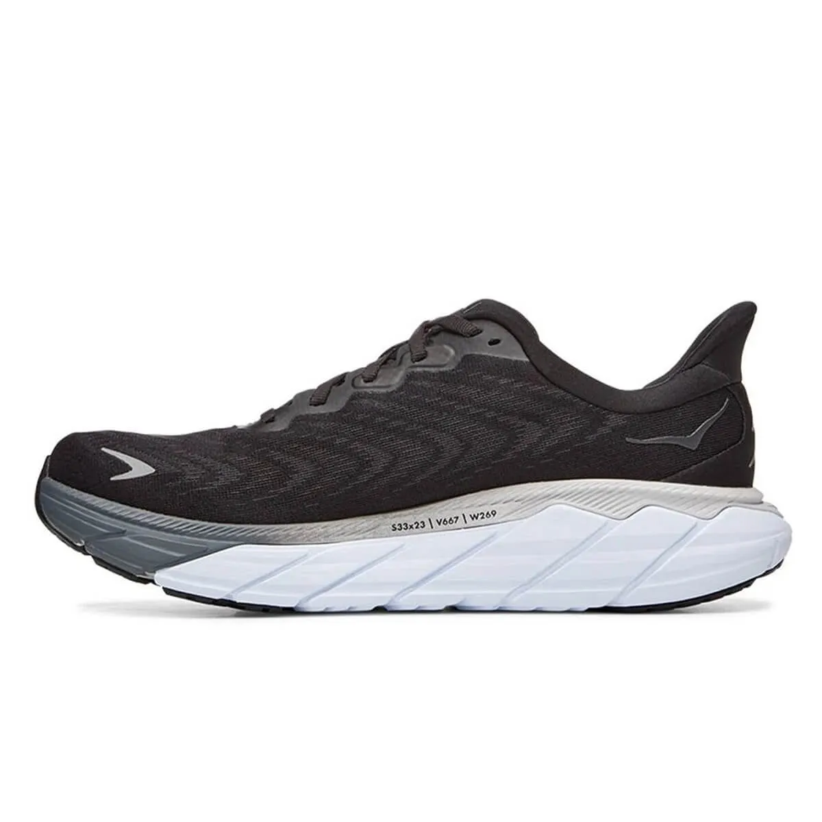 Hoka Arahi 6 Wide Mens | Black / White