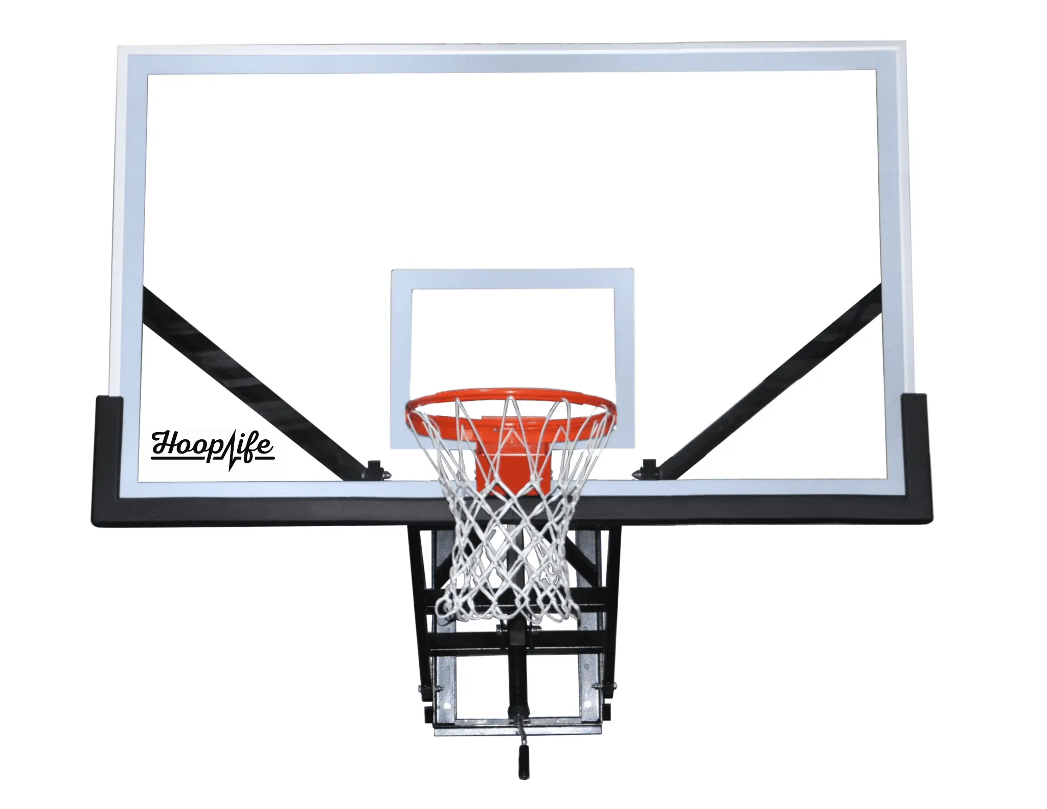 Hooplife® Wall-Mount Basketball Goal with 72" Backboard