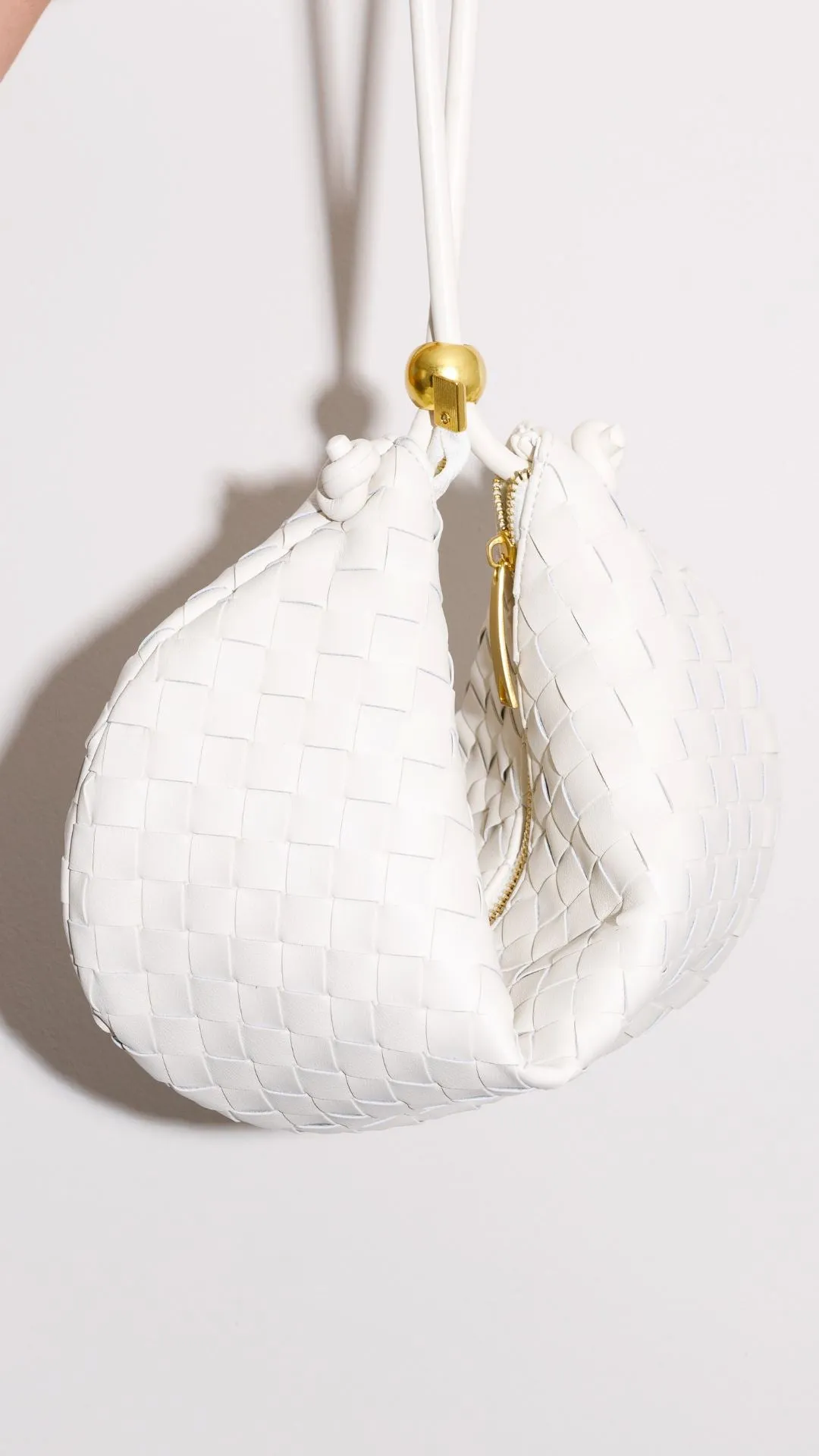 IBIZA LEATHER BAG - WHITE