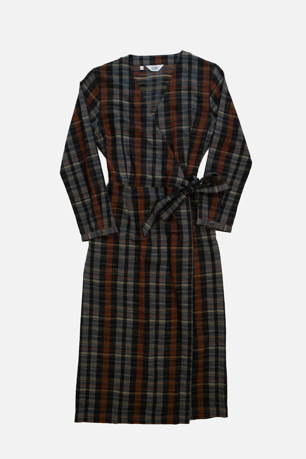 Ingrid Wrap Dress / Mazama Ridge Plaid