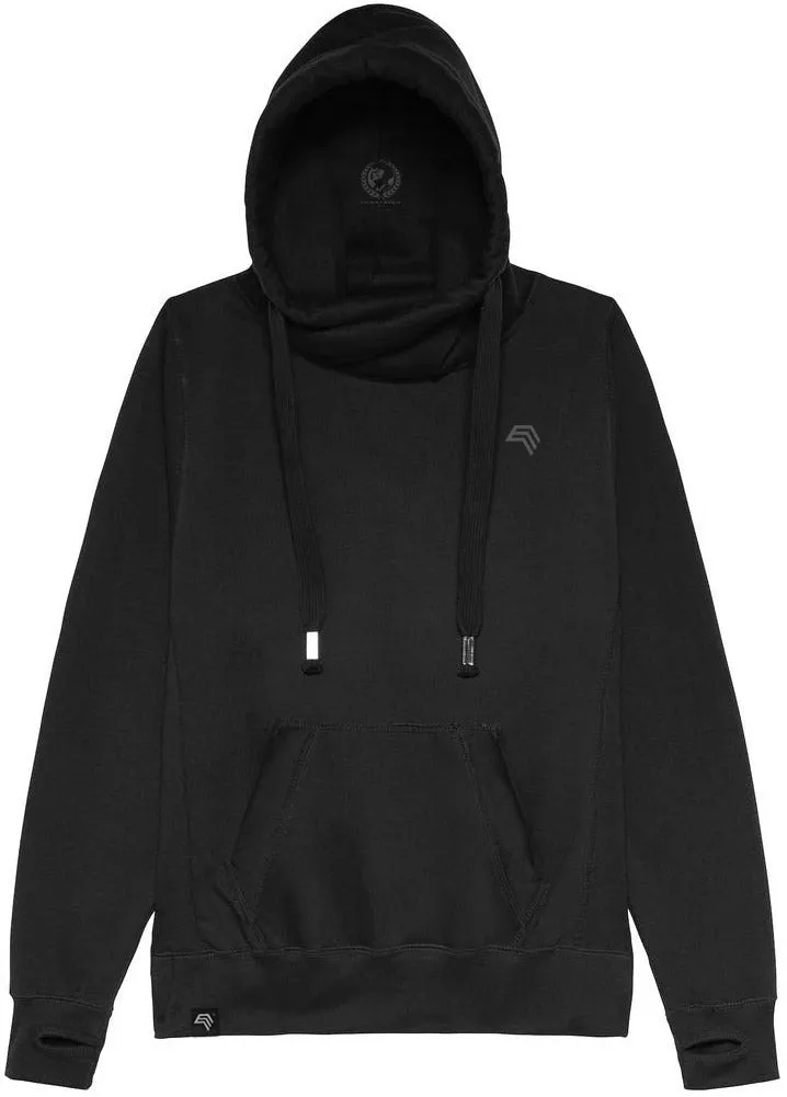 JDS 0021 Cross Neck Überkreuz Hoodie Sweatshirt