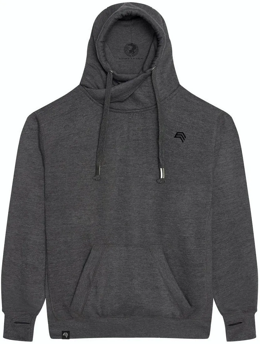 JDS 0021 Cross Neck Überkreuz Hoodie Sweatshirt