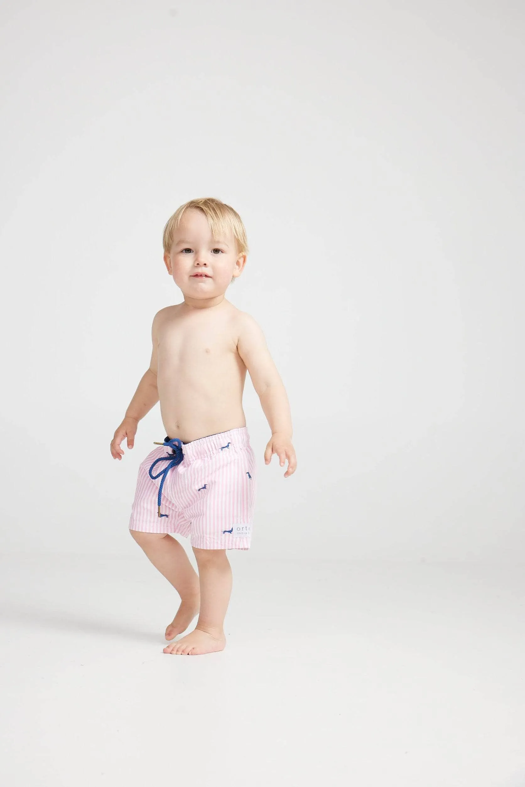 Jnr Pennington Pink Swim Shorts