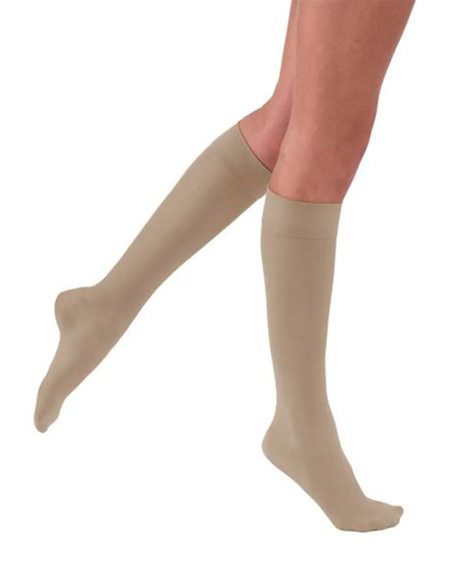 Jobst Ultrasheer PETITE Closed Toe Knee Highs 15-20 mmHg