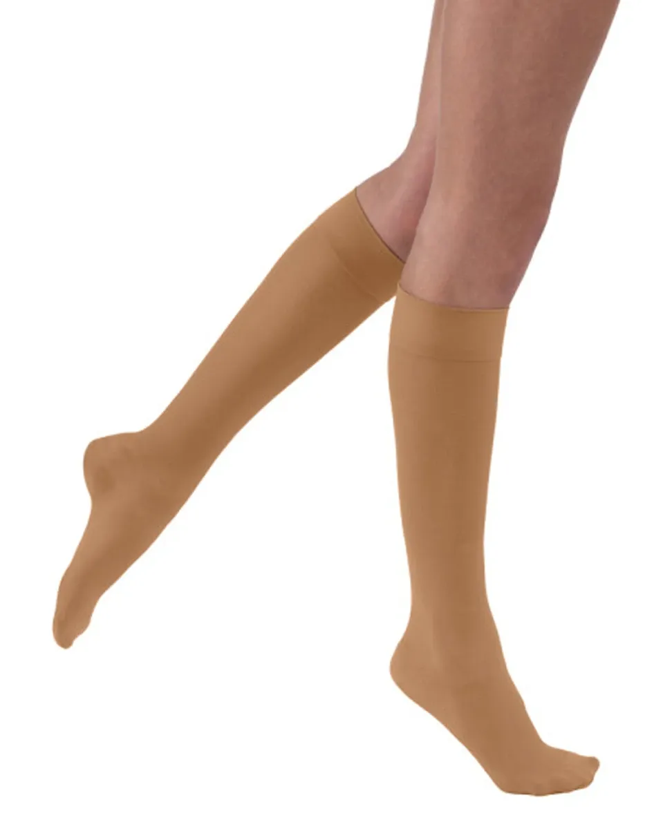 Jobst Ultrasheer PETITE Closed Toe Knee Highs 15-20 mmHg