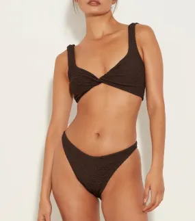 Juno Bikini - Metallic Chocolate