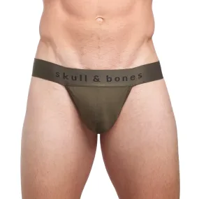 Just the Bones Thong Army Green