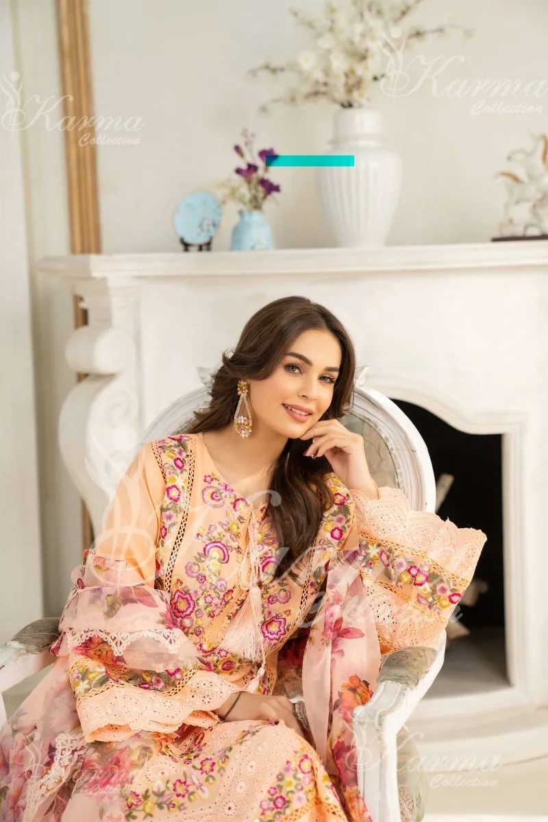 Karma Embroidered Pakistani Eid Suit KAR42