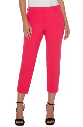 KELSEY CROP TROUSER WITH SIDE SLIT