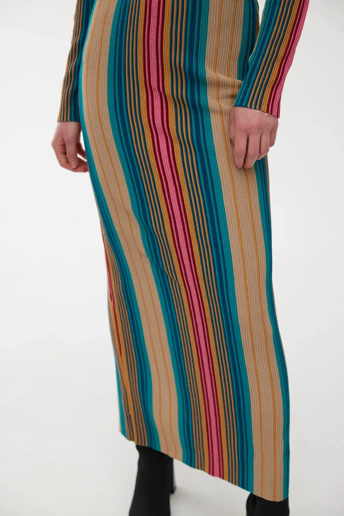 KINNEY Cisco Skirt LUREX STRIPE