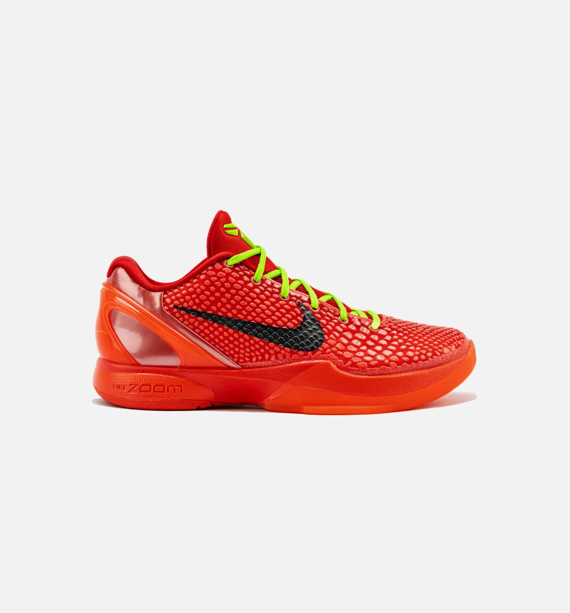 Kobe VI Protro Reverse Mens Basketball Shoe - Bright Crimson/Black/Electric Green Limit One Per Customer