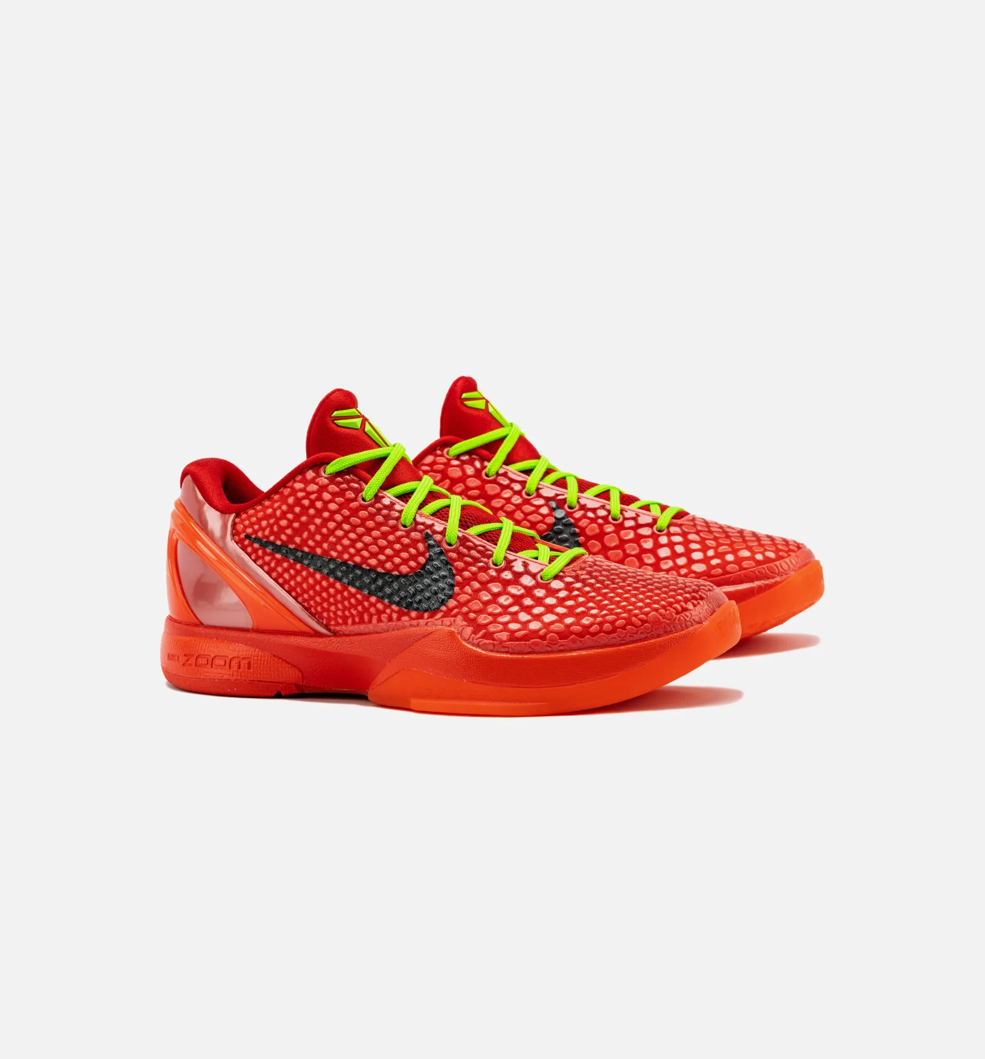 Kobe VI Protro Reverse Mens Basketball Shoe - Bright Crimson/Black/Electric Green Limit One Per Customer