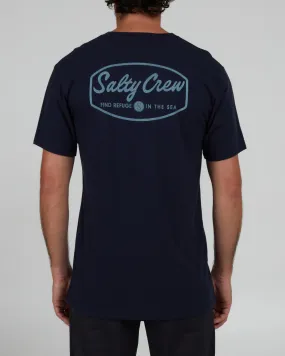 Labeled Navy S/S Premium Tee