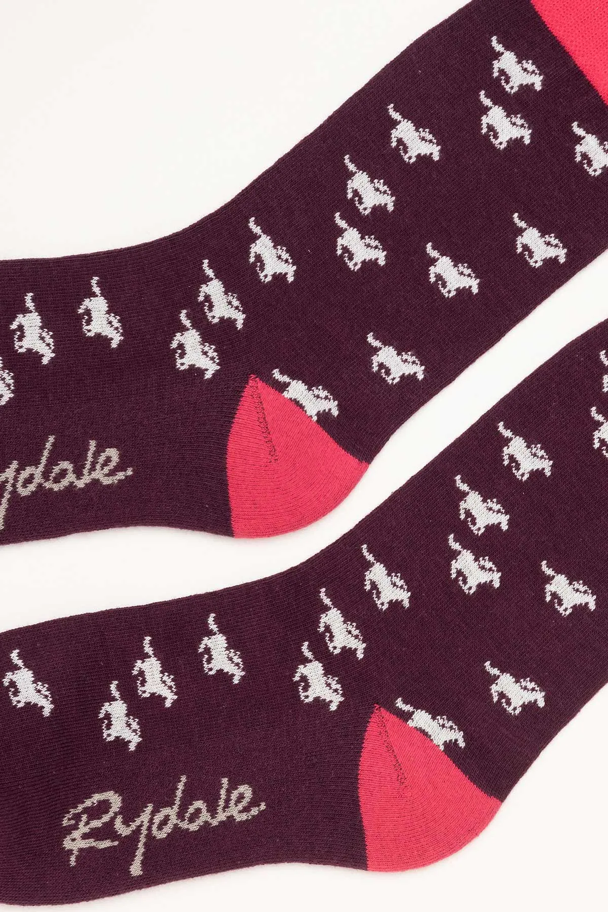 Ladies Galloping Horse Ankle Socks