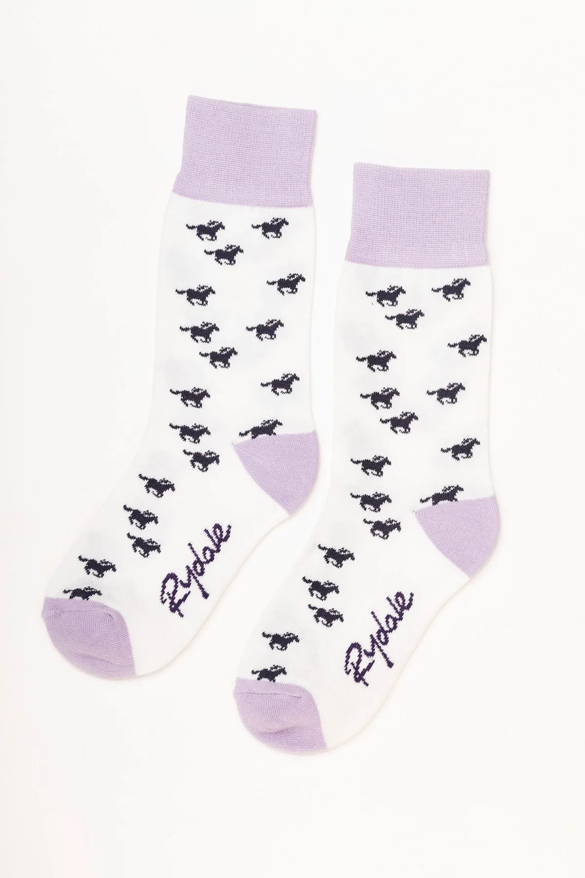 Ladies Galloping Horse Ankle Socks