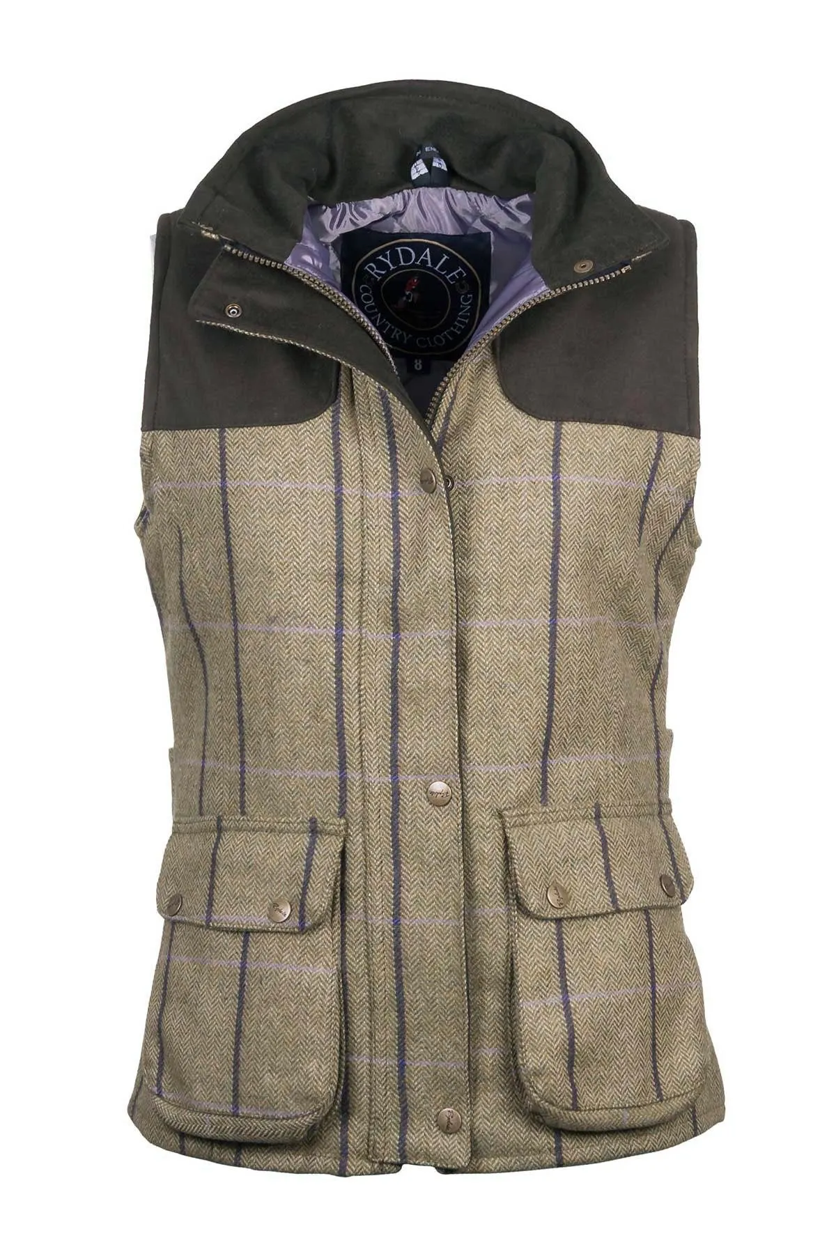 Ladies Tweed Gilet - Bramham