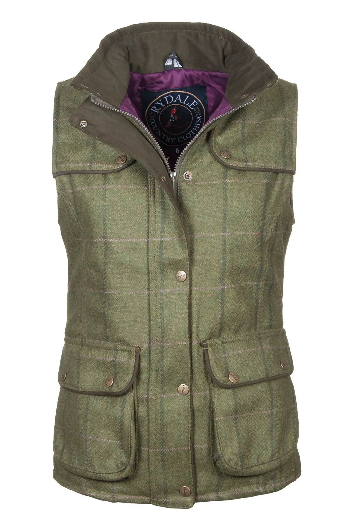 Ladies Tweed Waistcoat