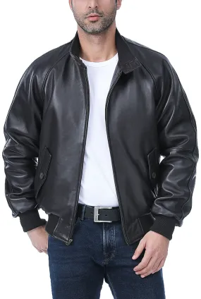 Landing Leathers Men WWII Leather Bomber Jacket