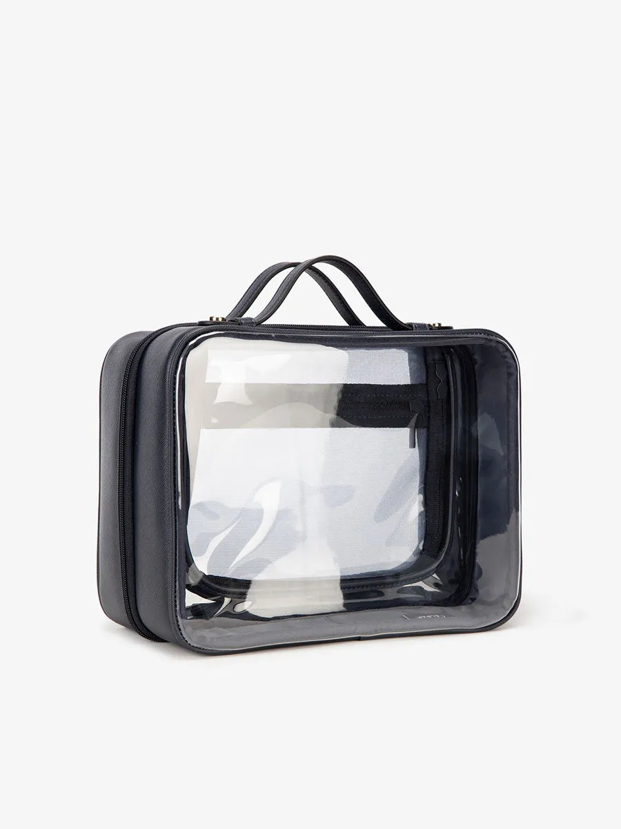 Large Clear Cosmetics Case