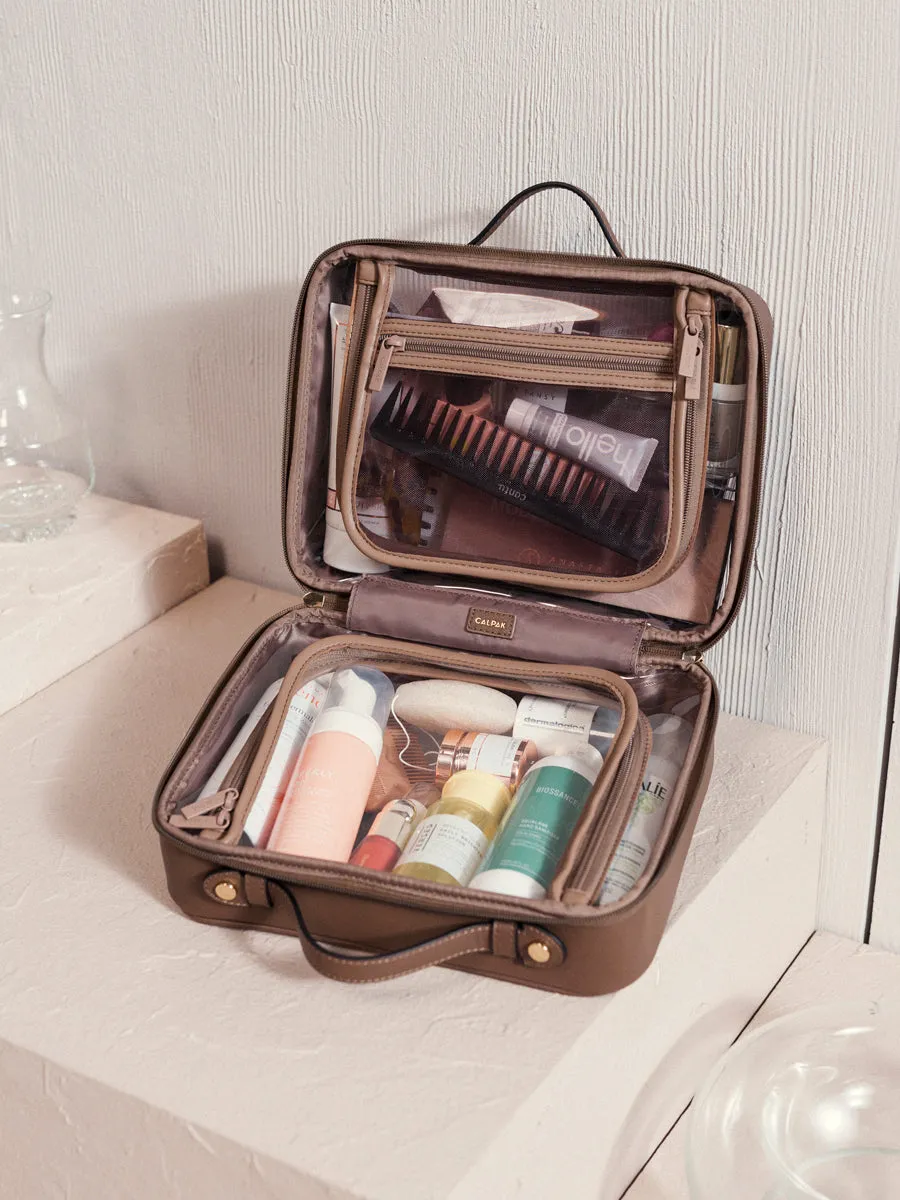 Large Clear Cosmetics Case