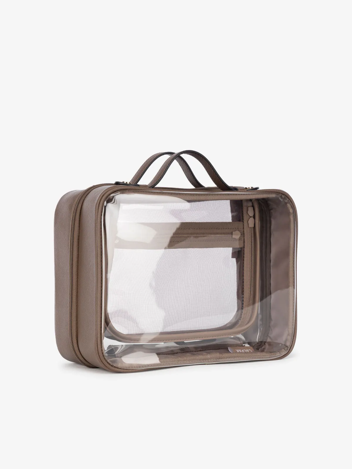 Large Clear Cosmetics Case