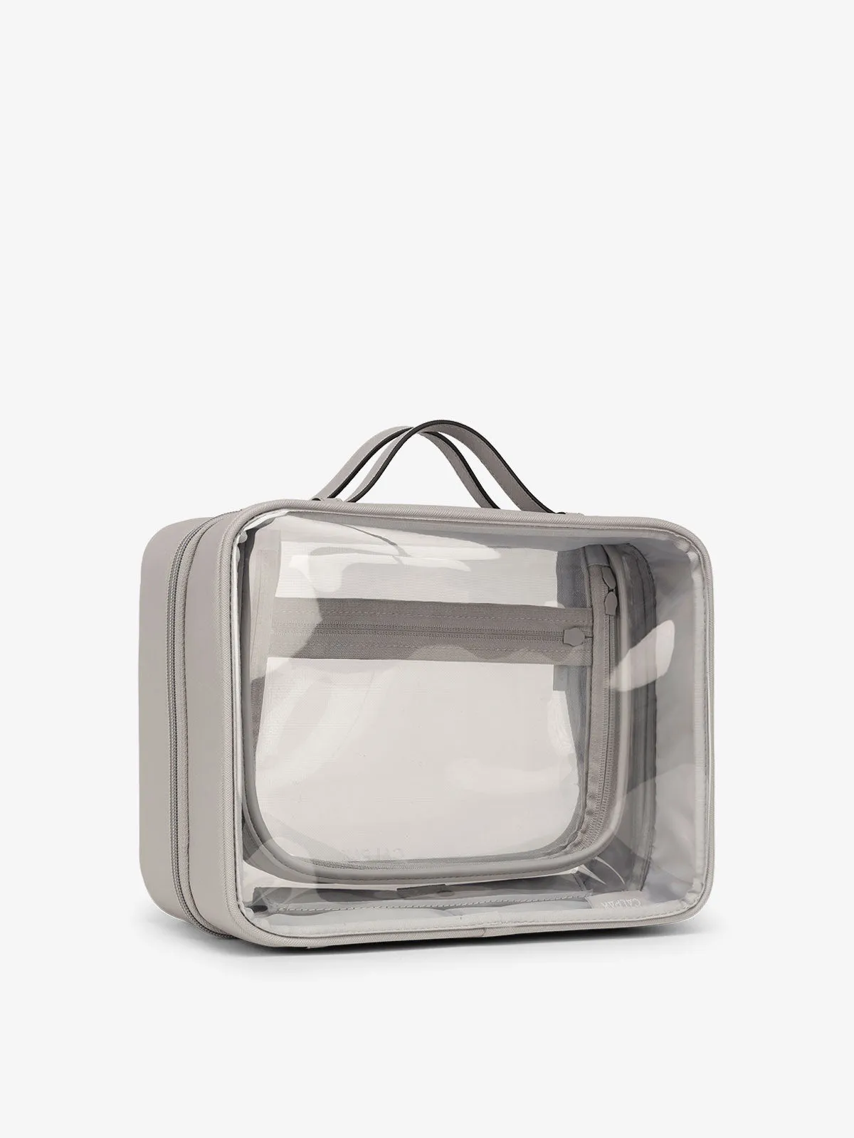 Large Clear Cosmetics Case