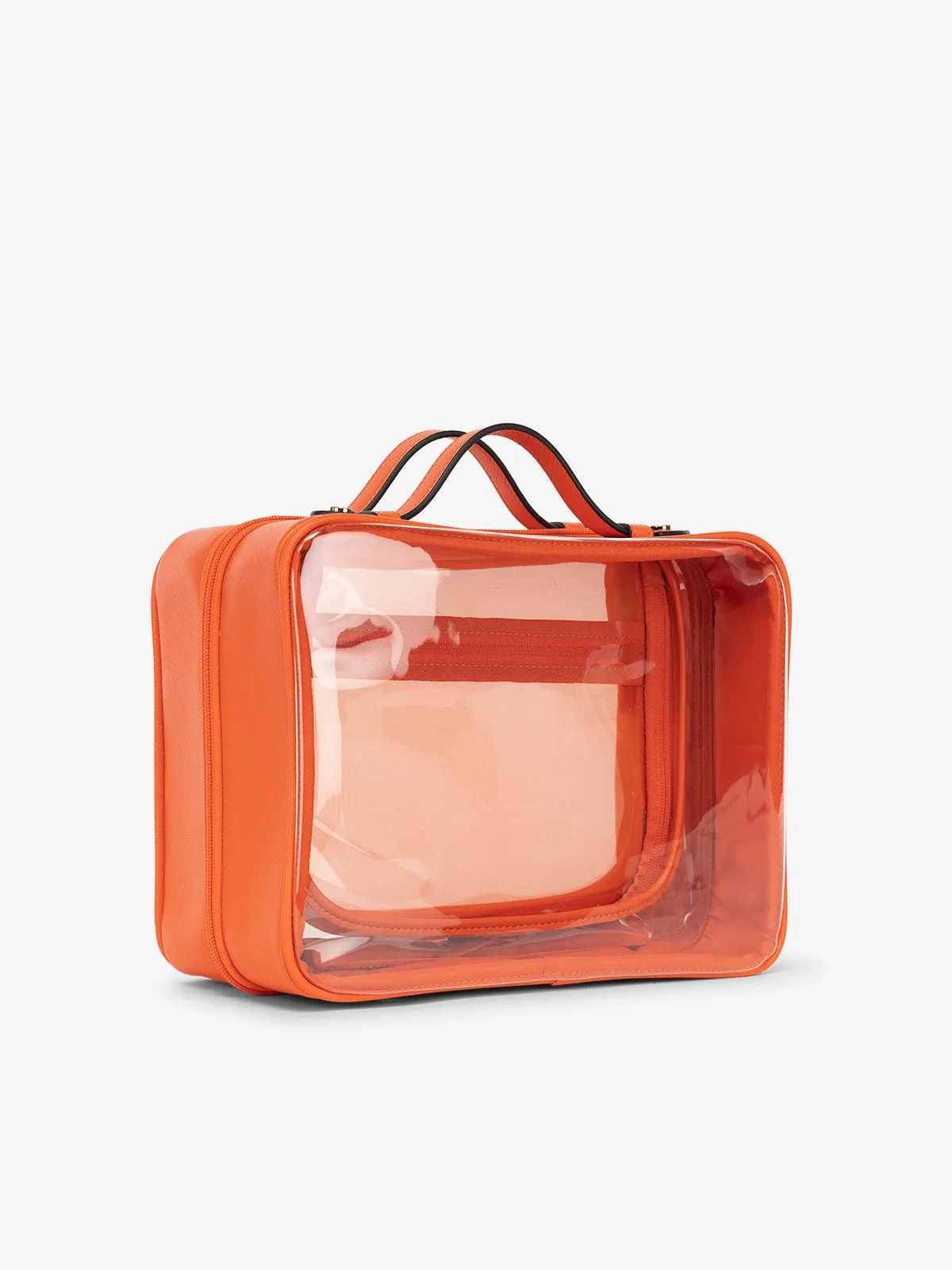 Large Clear Cosmetics Case