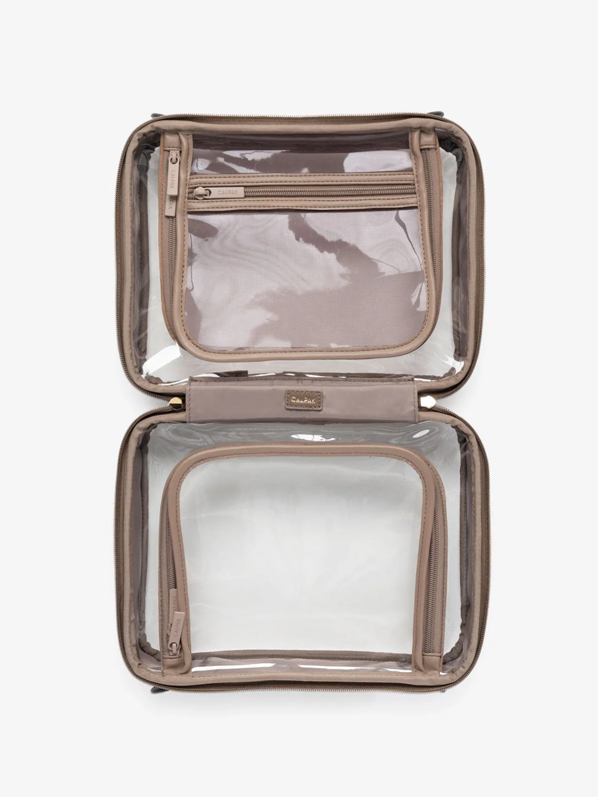 Large Clear Cosmetics Case