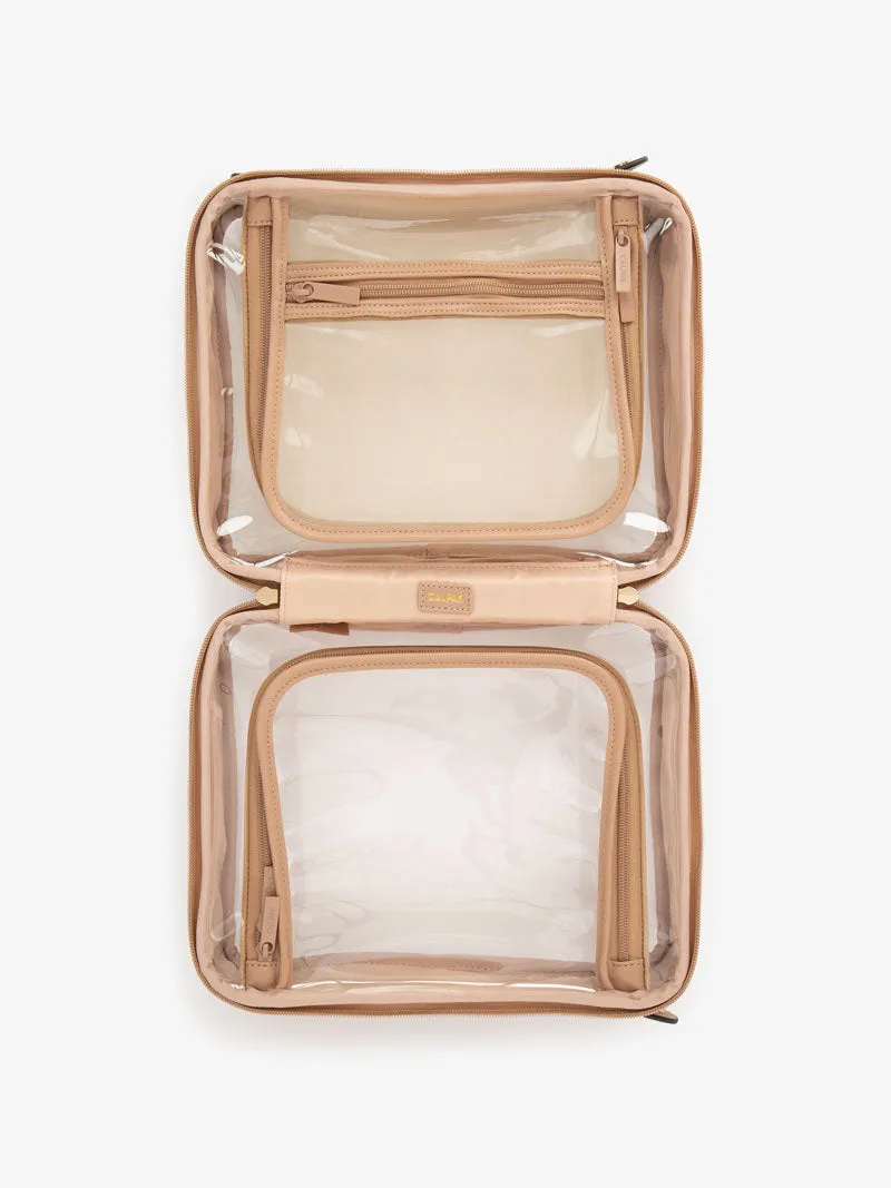 Large Clear Cosmetics Case