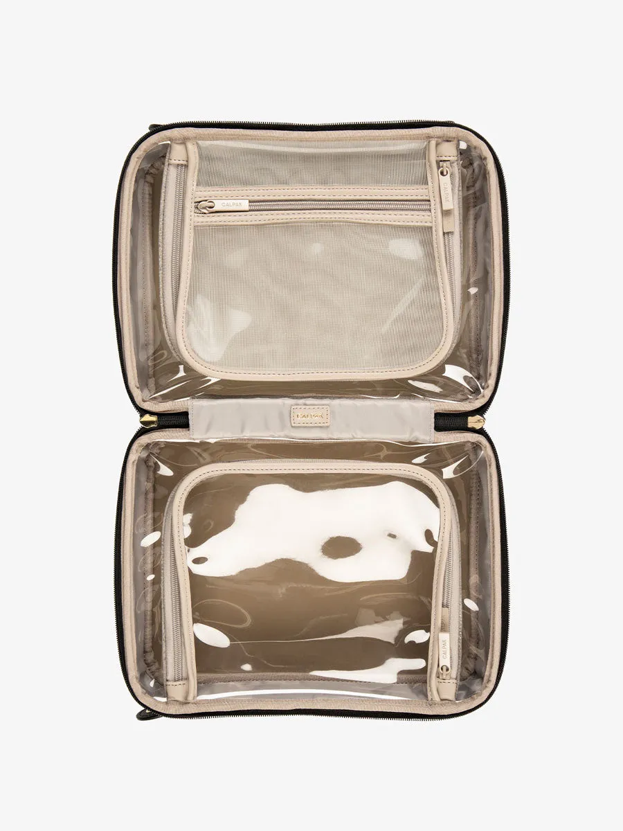 Large Clear Cosmetics Case