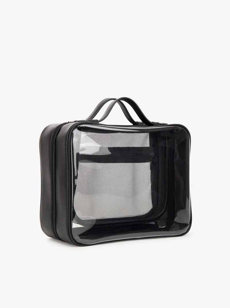 Large Clear Cosmetics Case