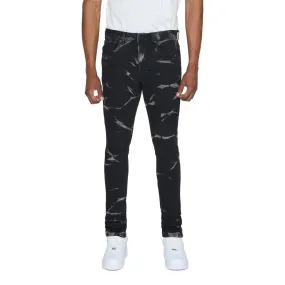 Lightning Effect Jeans - Stout