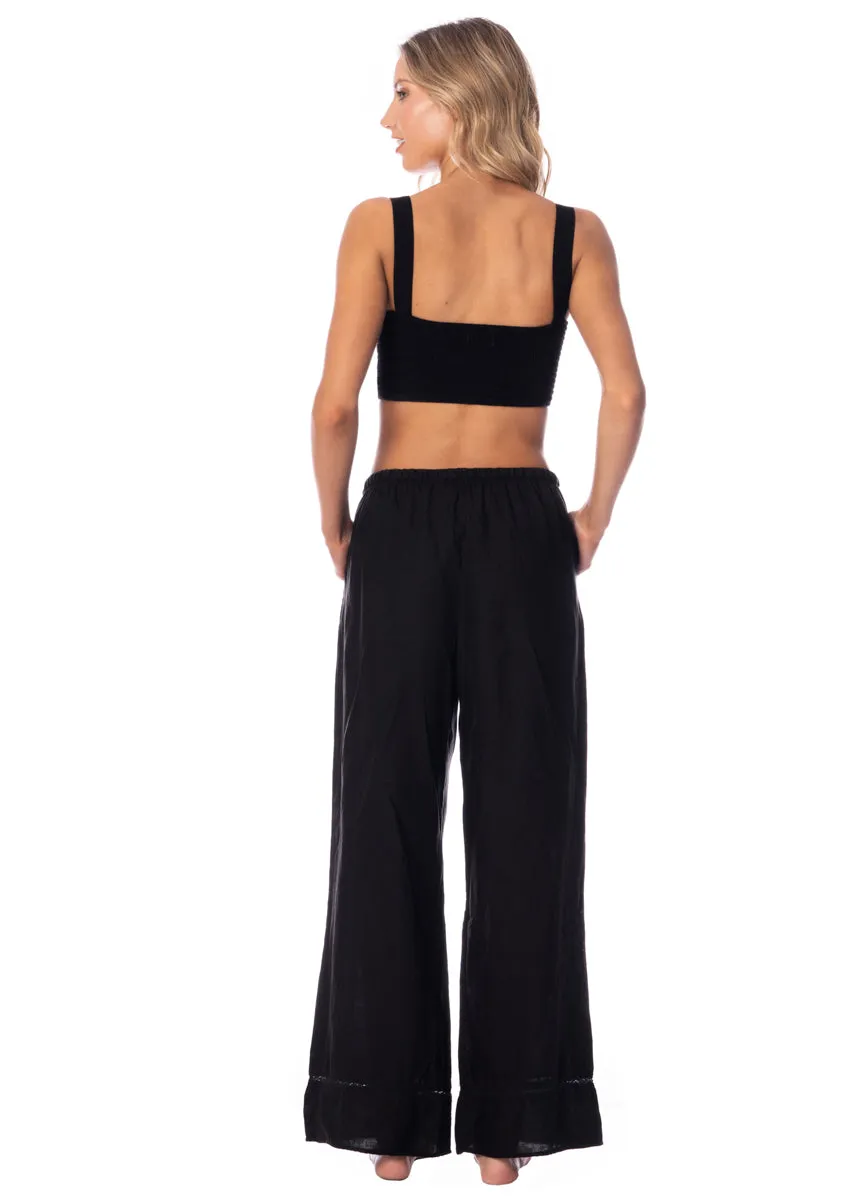 Maaji Midnight Ash Fiona Beachwear Crop Top