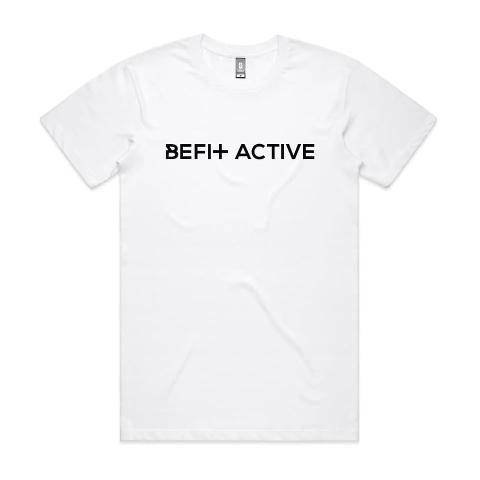 Men's ''BE-FIT ACTIVE'' Cross Short-Sleeve T-Shirt.