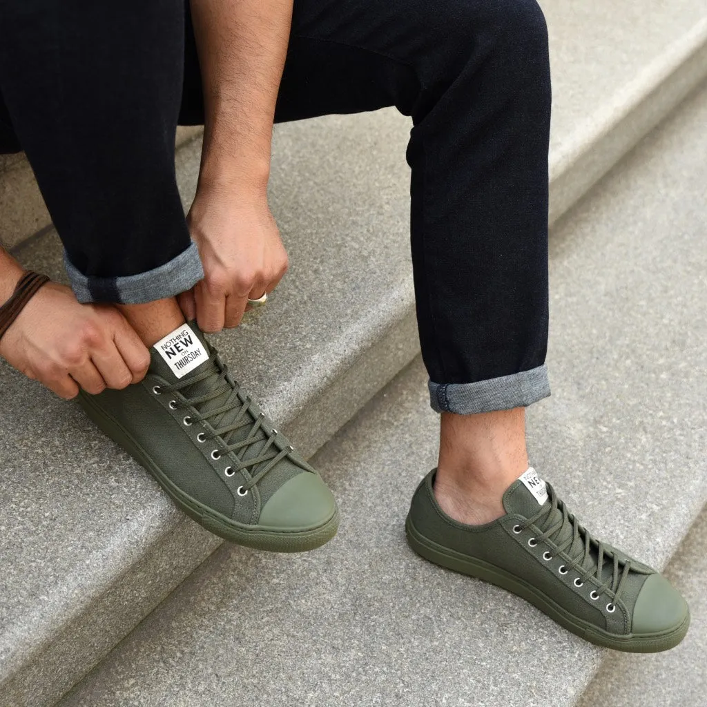 Men's Low Top | Forest