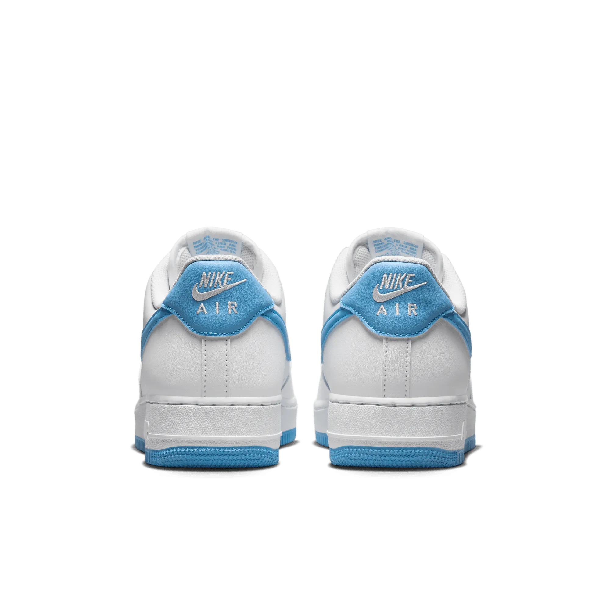 Men's Nike Air Force 1 '07 - White/Aquarius Blue/White